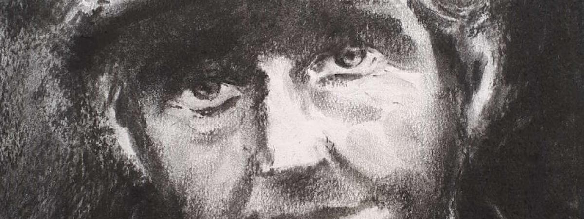 Pick & Mix 'Charcoal Portrait of Miner' Demonstration